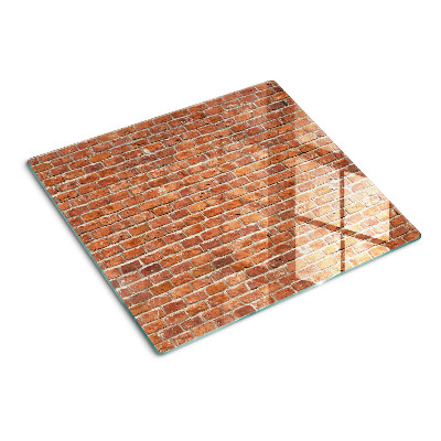 Tagliere in vetro Muro di mattoni