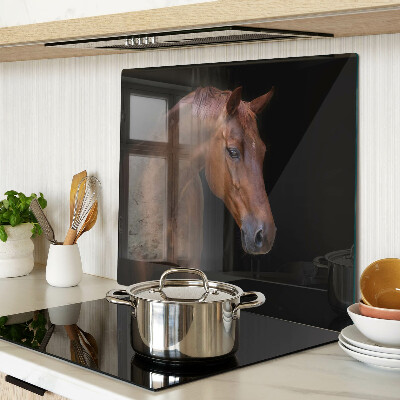 Tagliere in vetro Ritratto di un cavallo
