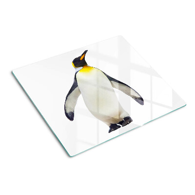 Tagliere in vetro temperato Pinguino sul ghiaccio