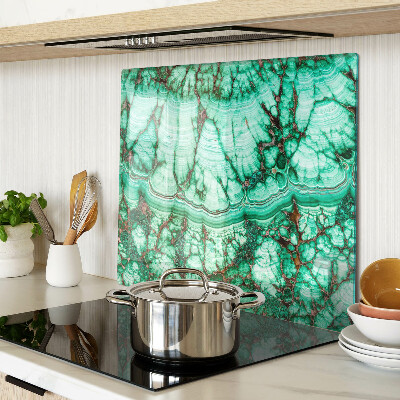 Tagliere in vetro Marmo nelle tonalità del verde