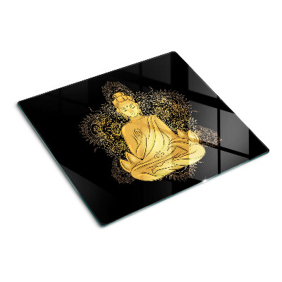 Tagliere in vetro temperato Buddha in meditazione