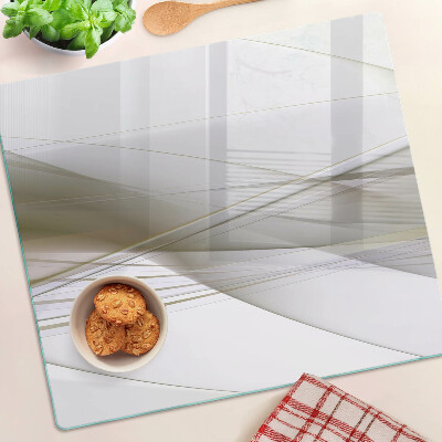 Tagliere in vetro Linee e forme astratte