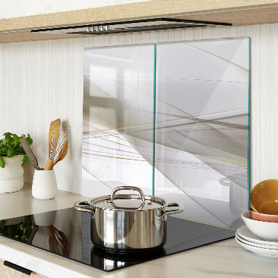 Tagliere in vetro Linee e forme astratte