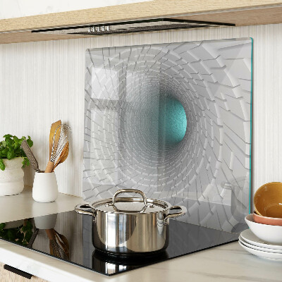 Tagliere in vetro Tunnel 3D con effetto profondità