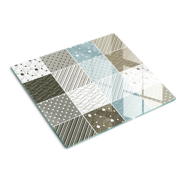 Tagliere in vetro temperato Motivi geometrici e linee