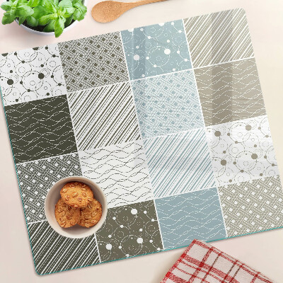 Tagliere in vetro temperato Motivi geometrici e linee