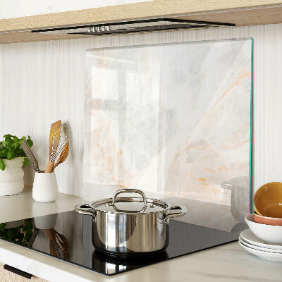 Tagliere in vetro temperato Motivo marmoreo con venature dorate