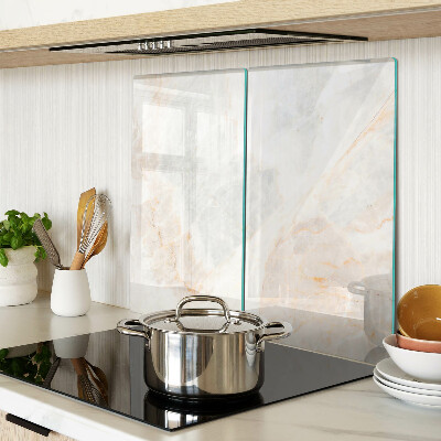 Tagliere in vetro temperato Motivo marmoreo con venature dorate