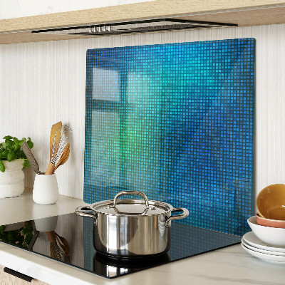 Tagliere in vetro Gradiente di colore nelle tonalità del blu