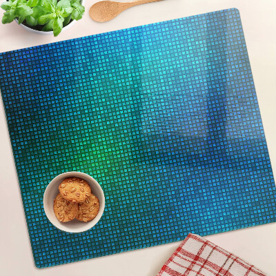 Tagliere in vetro Gradiente di colore nelle tonalità del blu