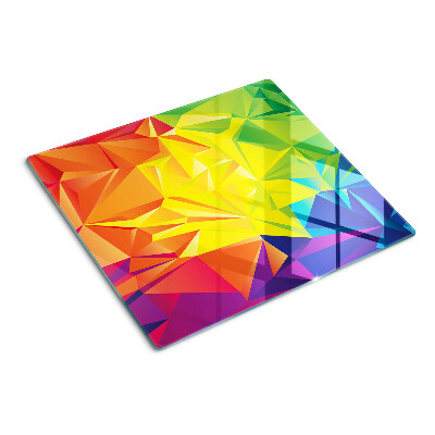 Tagliere in vetro temperato Geometria del colore