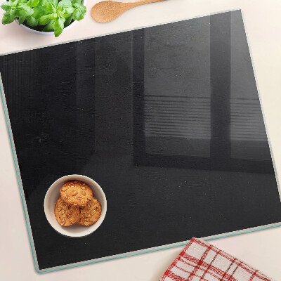 Tagliere in vetro temperato Trama di marmo nero