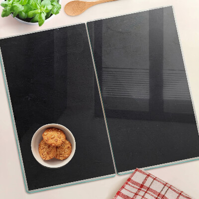 Tagliere in vetro temperato Trama di marmo nero