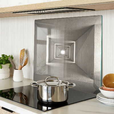 Tagliere in vetro temperato Interno geometrico con effetto profondità