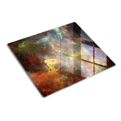 Tagliere in vetro temperato Paesaggio galattico cosmico
