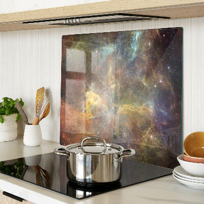 Tagliere in vetro temperato Paesaggio galattico cosmico