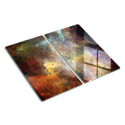 Tagliere in vetro temperato Paesaggio galattico cosmico