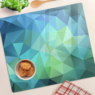 Tagliere in vetro Motivo astratto geometrico