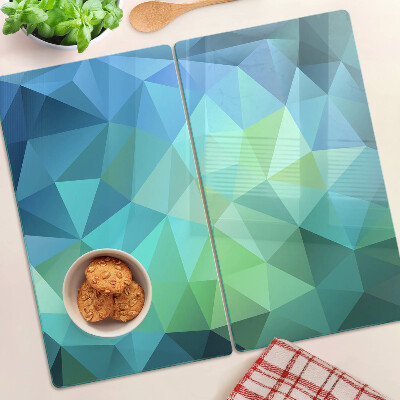 Tagliere in vetro Motivo astratto geometrico
