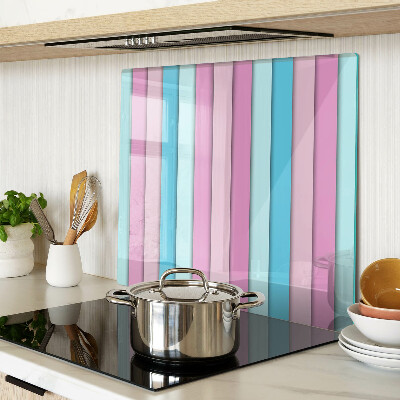 Tagliere in vetro Geometria nei colori pastello