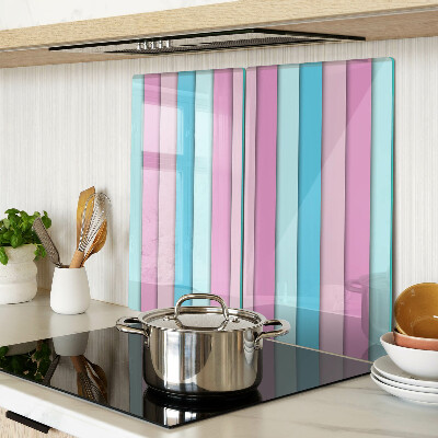 Tagliere in vetro Geometria nei colori pastello