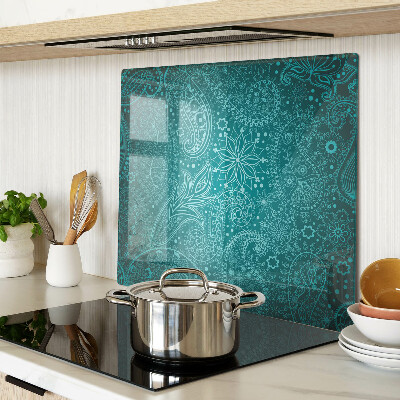 Tagliere in vetro temperato Motivo Paisley