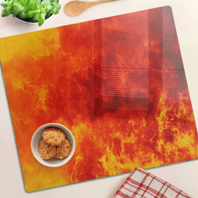 Tagliere in vetro Fuoco e fiamme