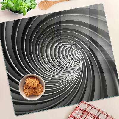 Tagliere in vetro Motivo a spirale vorticoso