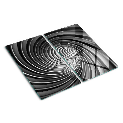Tagliere in vetro Motivo a spirale vorticoso