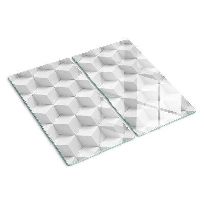 Tagliere in vetro Modello esagonale 3D