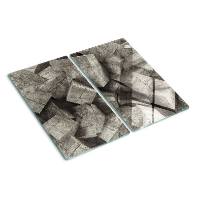 Tagliere in vetro temperato Forme geometriche astratte