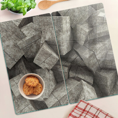 Tagliere in vetro temperato Forme geometriche astratte