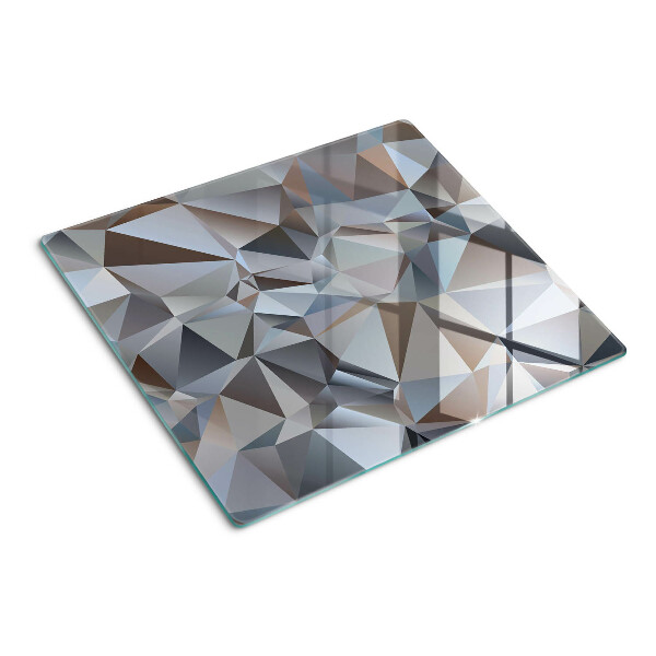 Tagliere in vetro temperato Modello taglio diamante