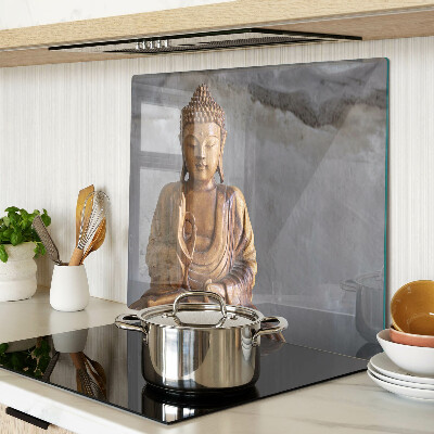 Tagliere in vetro Buddha in meditazione