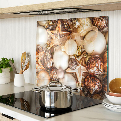 Tagliere in vetro temperato Decorazioni e palline natalizie
