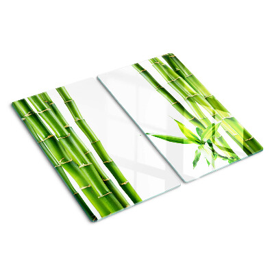 Tagliere in vetro Bambù nelle tonalità del verde