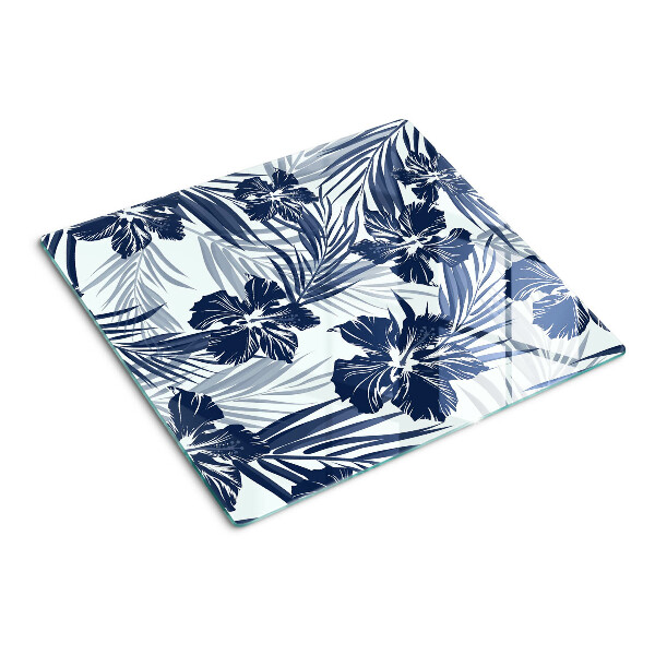 Tagliere in vetro Motivo tropicale floreale