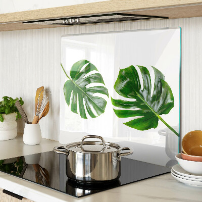 Tagliere in vetro temperato Foglie di Monstera