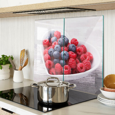 Tagliere in vetro Frutti a forma di cuore
