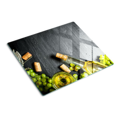 Tagliere in vetro Vino e uva