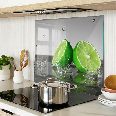 Tagliere in vetro temperato Limoni in acqua