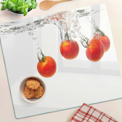 Tagliere in vetro temperato Pomodori in acqua