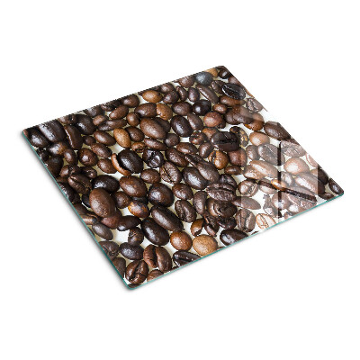 Tagliere in vetro temperato chicchi di caffè