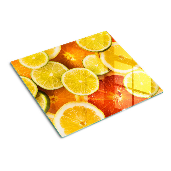 Tagliere in vetro temperato Agrumi e agrumi