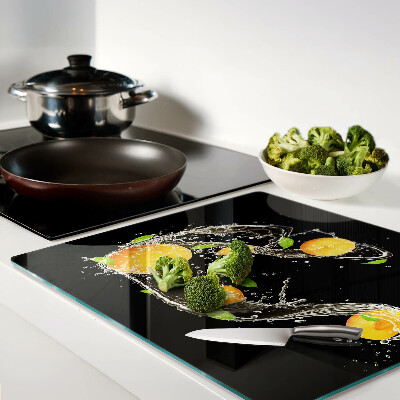 Tagliere in vetro temperato Agrumi in acqua