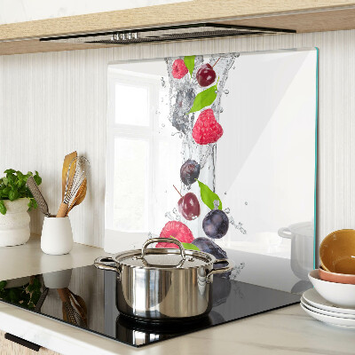 Tagliere in vetro temperato Frutta in acqua