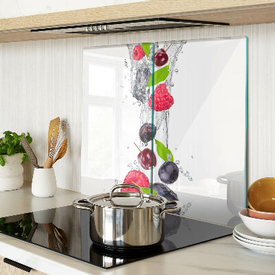 Tagliere in vetro temperato Frutta in acqua