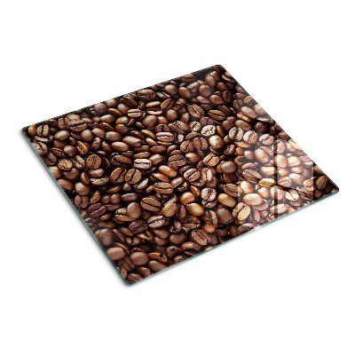Tagliere in vetro temperato chicchi di caffè