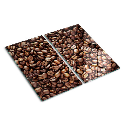 Tagliere in vetro temperato chicchi di caffè