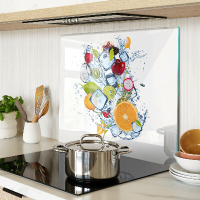 Tagliere in vetro temperato Frutta e ghiaccio
